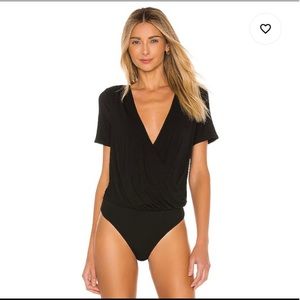 Privacy Please NWT Revolve Bodysuit Black Size M